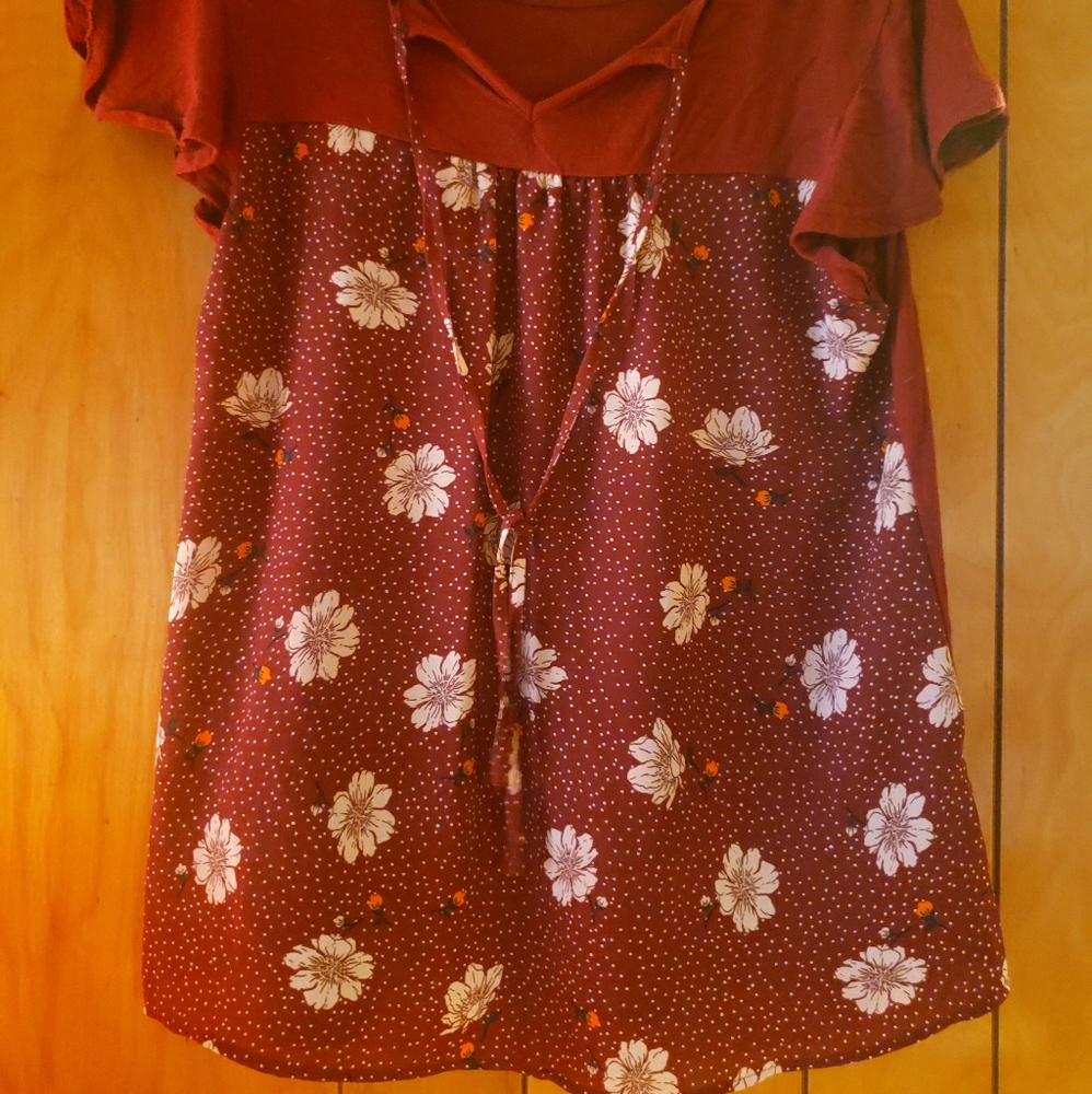 Floral blouse